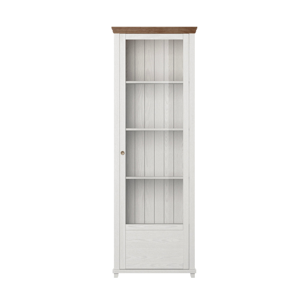 Vitrine 1 porte ouverture droite Martin Bois Blanc - vue 2