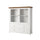 Vaisselier 2 portes 2 tiroirs Martin Bois Blanc