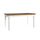 Table à manger extensible 6 à 8 places Martin Bois Blanc