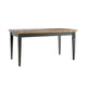 Table à manger extensible 6 à 8 places Martin Vert et Bois