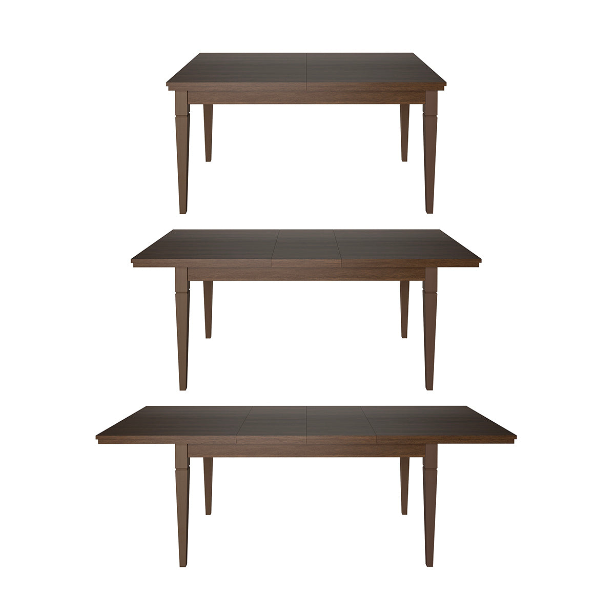 Table à manger extensible 6 à 8 places Martin Bois - vue 3