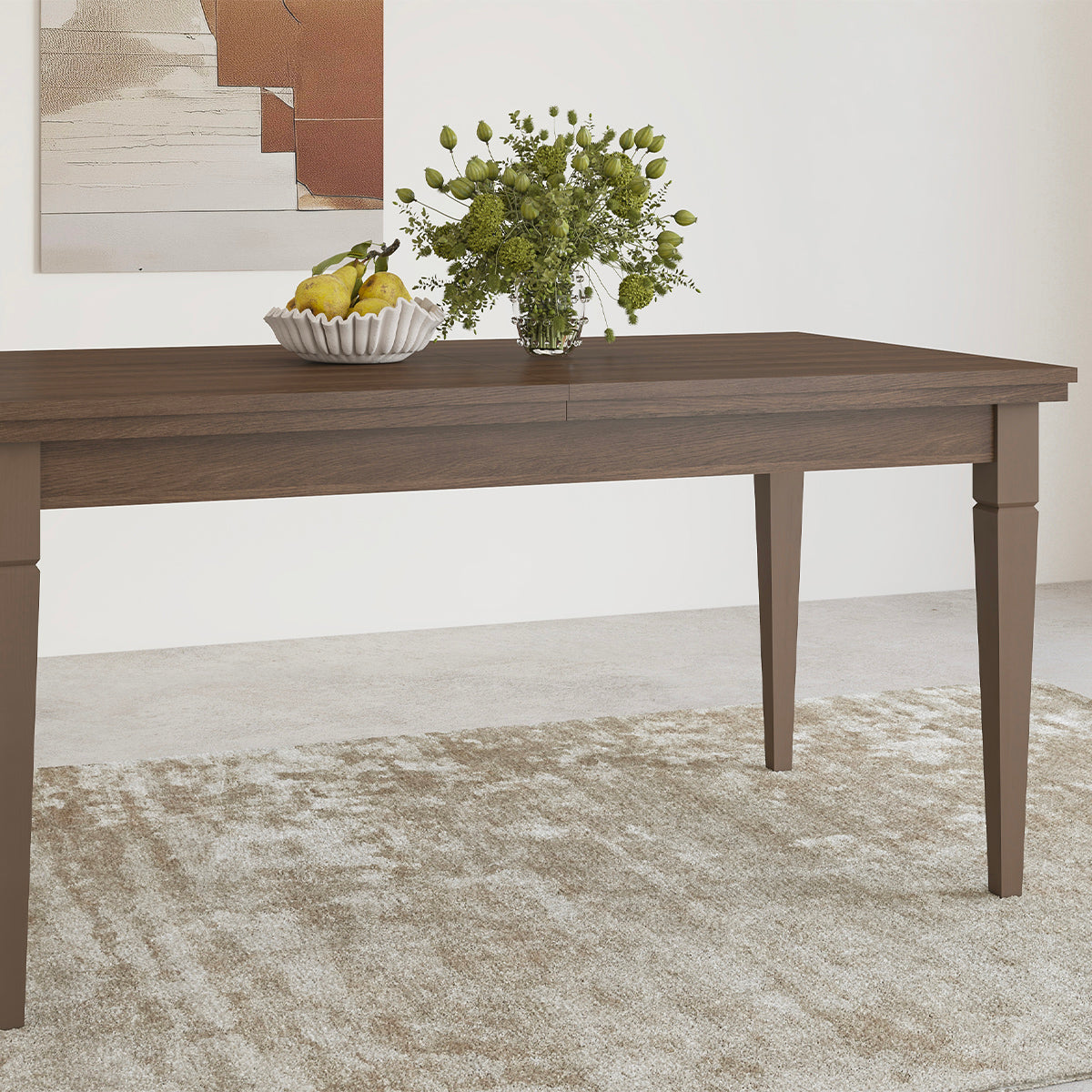 Table à manger extensible 6 à 8 places Martin Bois - vue 4