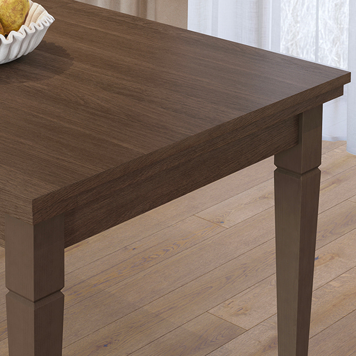 Table à manger extensible 6 à 8 places Martin Bois - vue 6