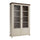 Vaisselier 2 portes Martin Beige et Bois