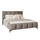 Lit coffre 160x200 sommier inclus Mira Beige