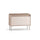 Banc meuble à chaussures 1 porte Alos Cachemire et Bois