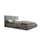 Lit coffre 160x200 sommier inclus Alto Gris