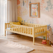 Lit 90x190 sommier inclus Antoine Bois