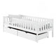 Lit 90x190 sommier et tiroirs inclus Antoine Blanc