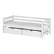 Lit 90x190 sommier et tiroirs inclus Erwan Blanc