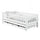 Lit 90x200 sommier lit gigogne et tiroirs inclus Antoine Blanc