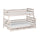 Lit superposé 90-120x200 sommiers et tiroirs inclus Léo Cachemire