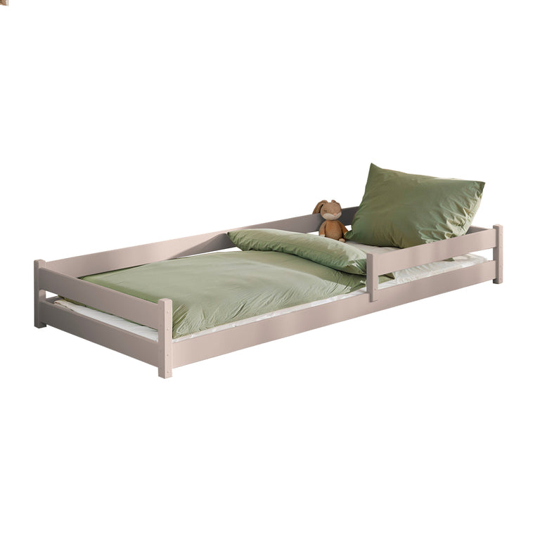 Lit au sol 90x200 sommier inclus Lily Cachemire - vue 2