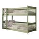 Lit superposé 90x200 au sol sommiers inclus Marion Olive