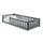 Lit au sol 90x190 sommier inclus Maya Anthracite