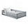 Lit au sol 120x200 sommier inclus Maya Gris