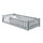 Lit au sol 90x190 sommier inclus Maya Gris