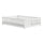 Lit au sol 140x200 sommier inclus Théa Blanc