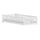 Lit au sol 90x200 sommier inclus Théa Blanc