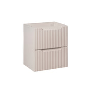 Meuble sous-vasque 50cm 2 tiroirs Riva Cachemire