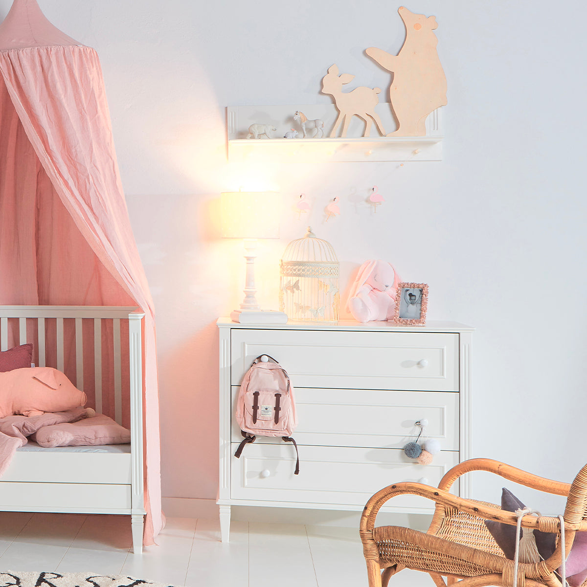 Etagère murale Novelies Bianka Blanc - vue 3