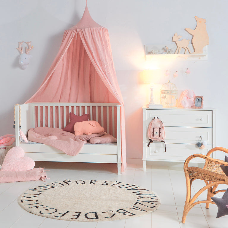 Lit évolutif 70x140 et commode 3 tiroirs Novelies Bianka Blanc - vue 7