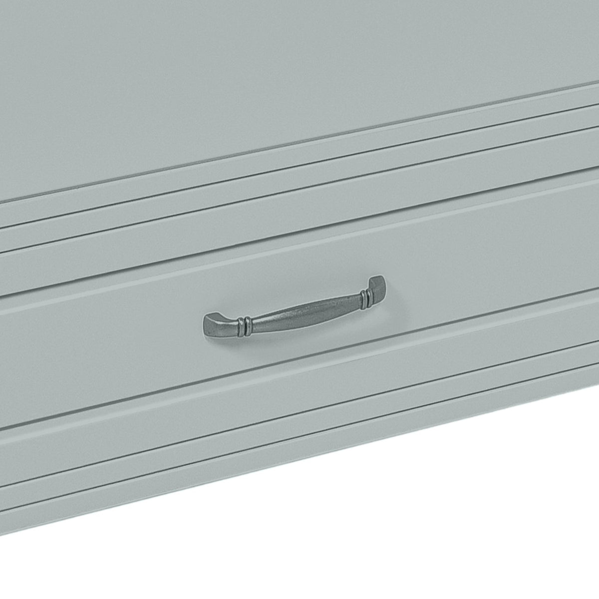 Lit 90x200 sommier et tiroir inclus Novelies Melody Gris - vue 3