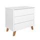 Commode 3 tiroirs Novelies Zara Blanc