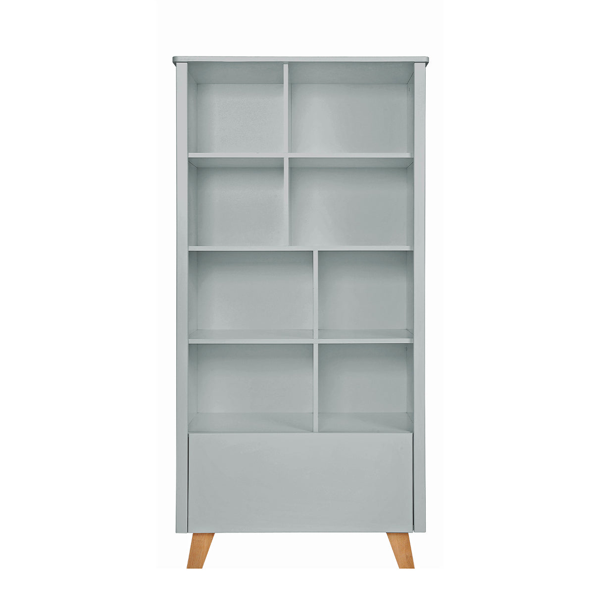 Bibliothèque 1 tiroir Novelies Zara Gris - vue 2
