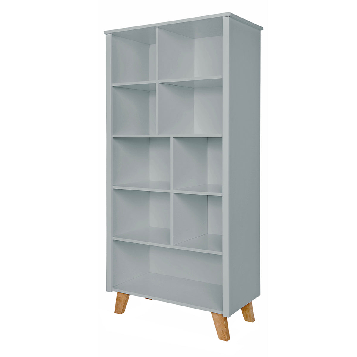 Bibliothèque 1 tiroir Novelies Zara Gris - vue 3