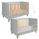 Lit évolutif 70x140 Novelies Zara Gris