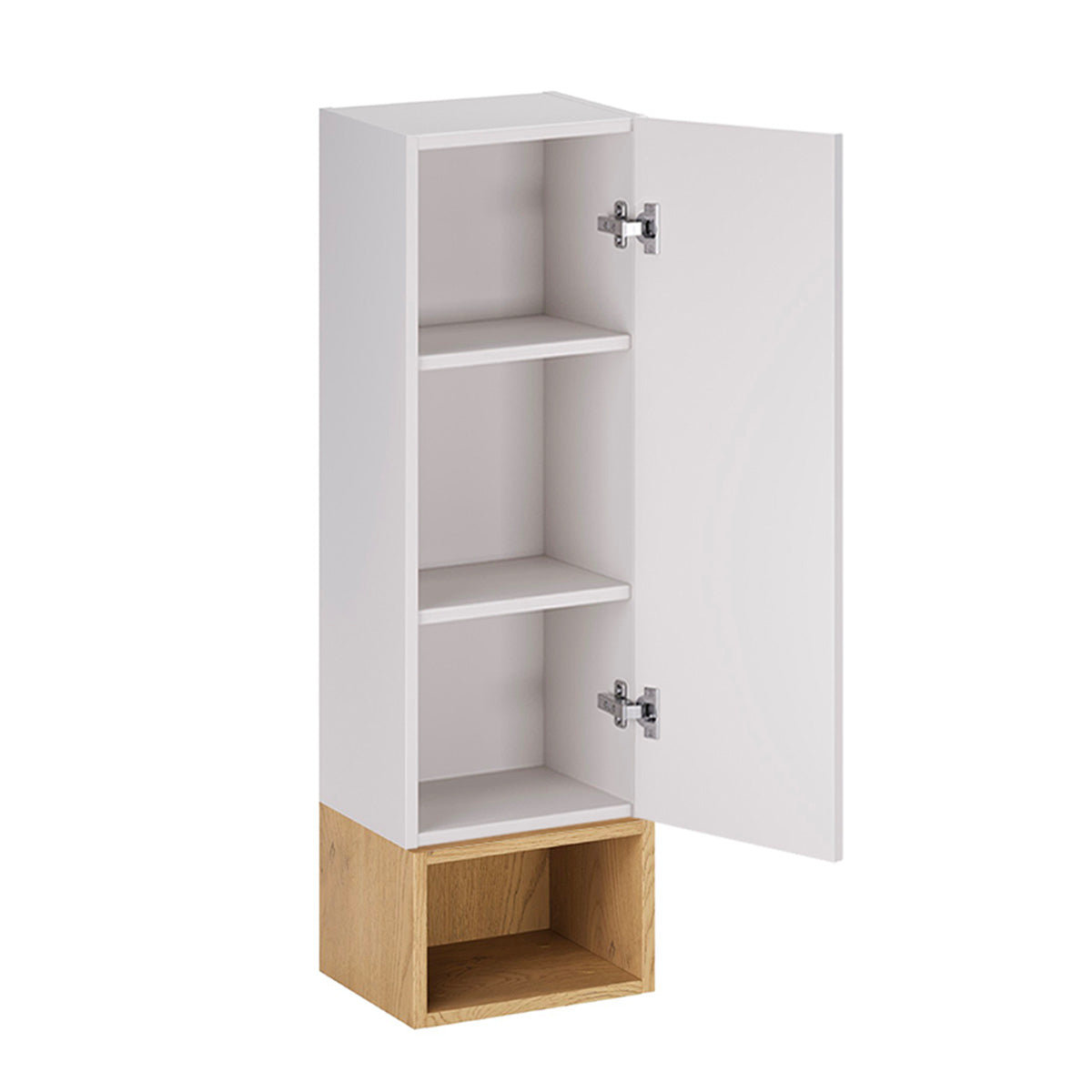 Armoire murale 1 niche Oria Blanc mat - vue 2