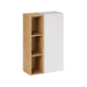Armoire murale 3 niches Oria Blanc mat
