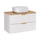 Meuble simple vasque 80cm Oria Blanc mat