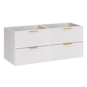 Meuble sous-vasque 120cm Oria Blanc mat