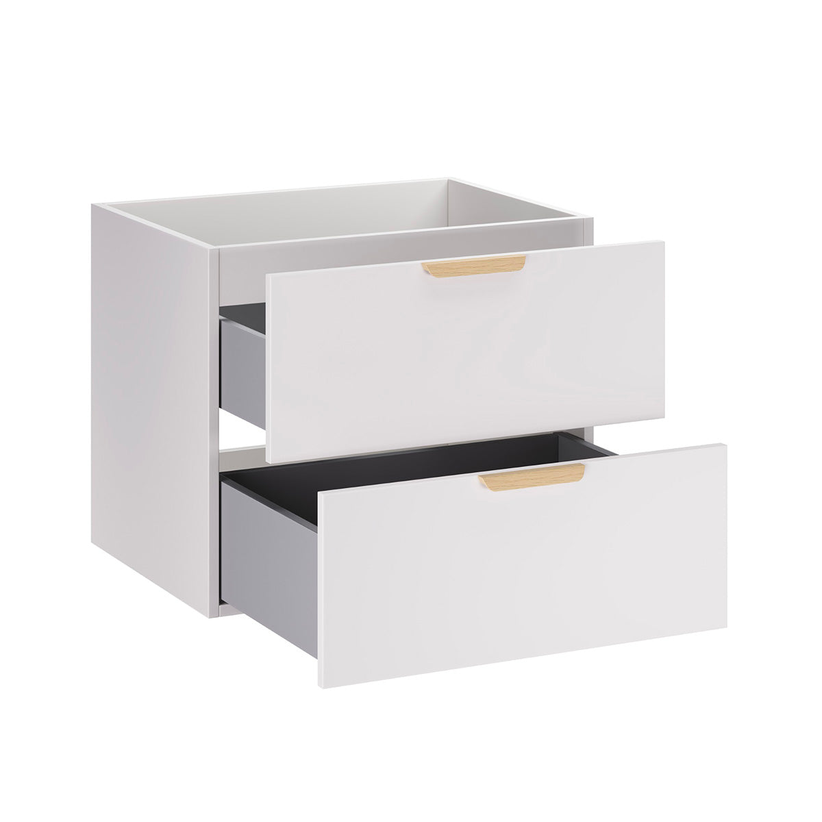 Meuble sous-vasque 60cm Oria Blanc mat - vue 2
