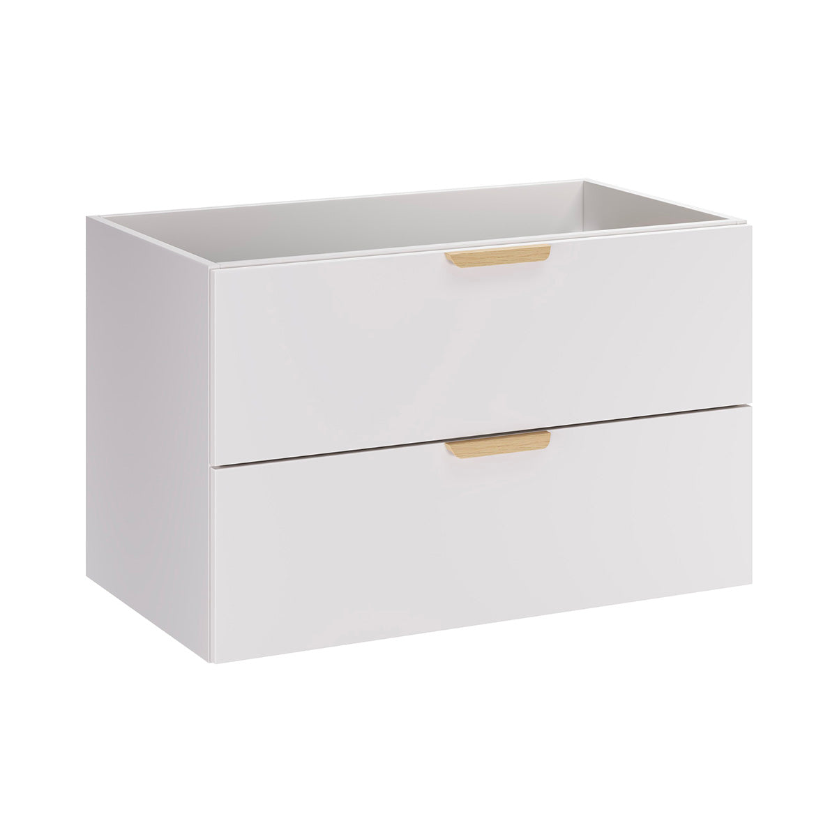 Meuble sous-vasque 80cm Oria Blanc mat