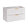 Meuble sous-vasque 80cm Oria Blanc mat