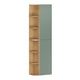 Colonne murale niches arrondies Oria Vert mat