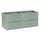 Meuble sous-vasque 120cm Oria Vert mat