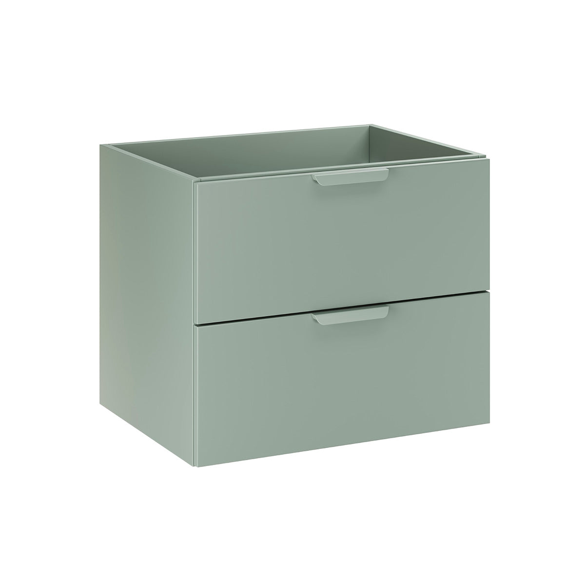 Meuble sous-vasque 60cm Oria Vert mat