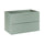 Meuble sous-vasque 80cm Oria Vert mat