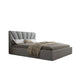 Lit coffre 160x200 sommier inclus Ysee Gris