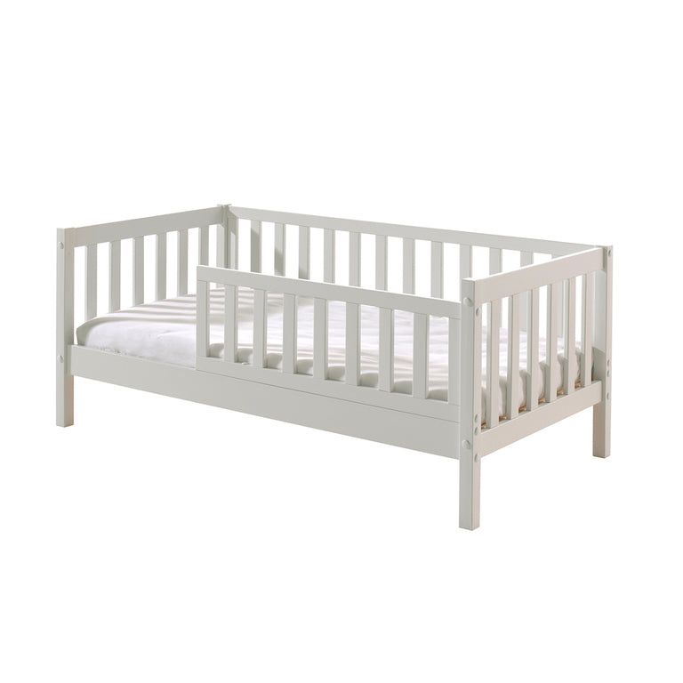 Lit 70x140 sommier inclus Vipack Tod - Blanc