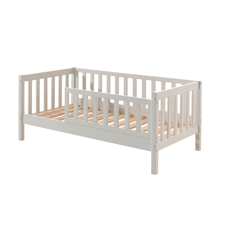 Lit 70x140 sommier inclus Vipack Tod - Blanc - vue 2