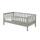 Lit 70x140 sommier inclus Vipack Tod - Gris
