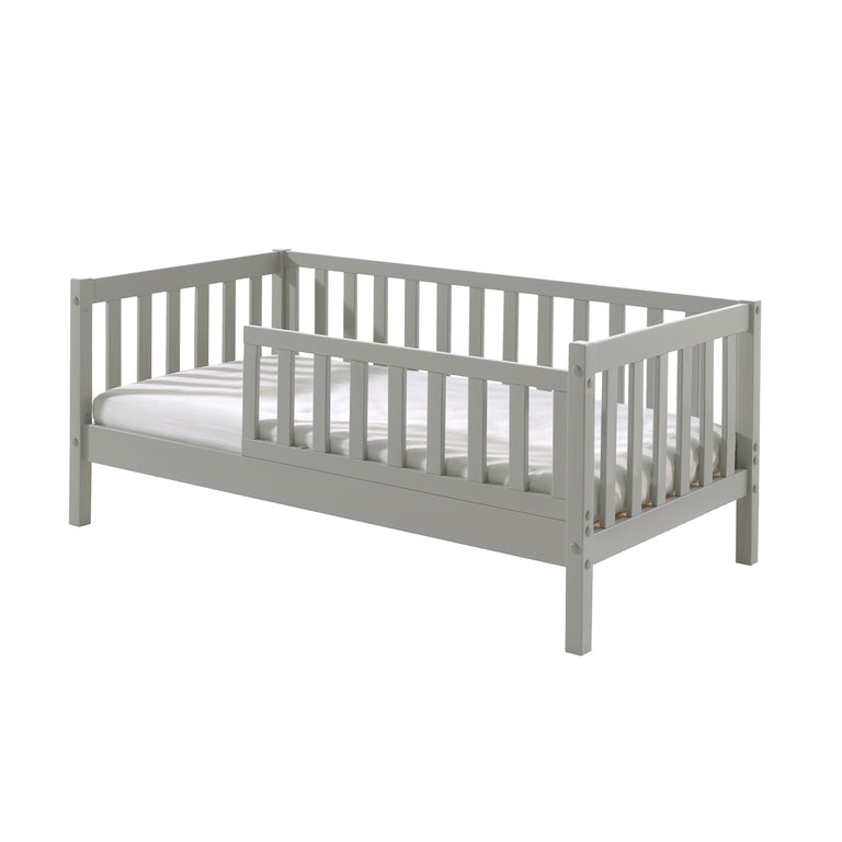 Lit 70x140 sommier inclus Vipack Tod - Gris