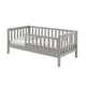 Lit 70x140 sommier inclus Vipack Tod - Gris