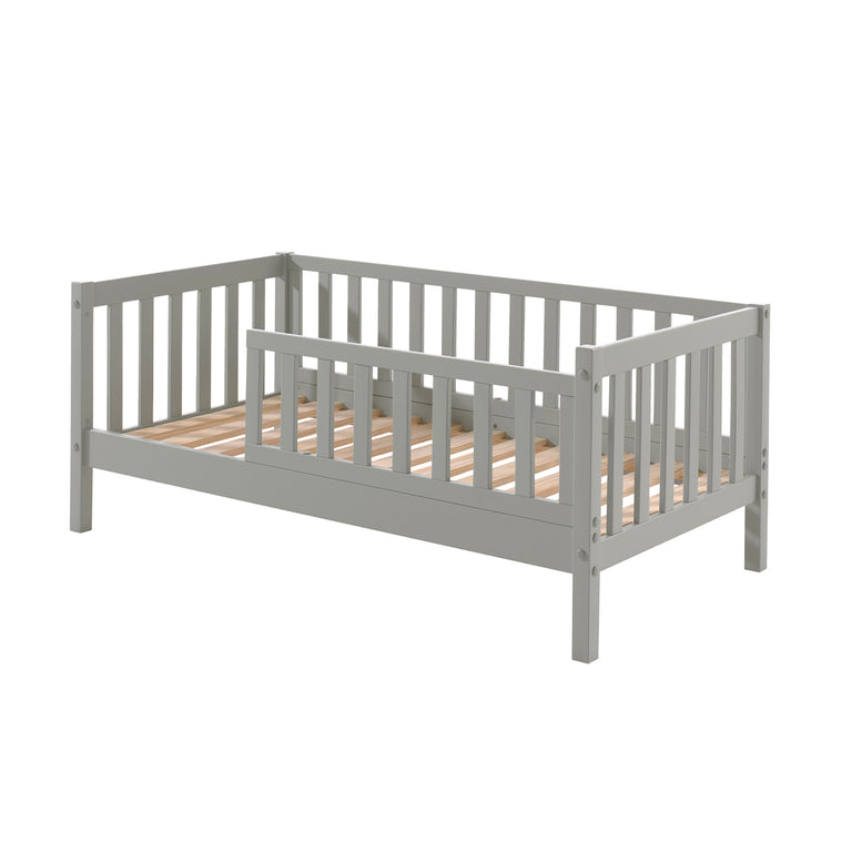 Lit 70x140 sommier inclus Vipack Tod - Gris - vue 2