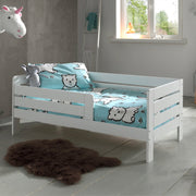 Lit 70x140 sommier inclus Vipack Ted - Blanc - vue 3